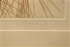 Group of 7 color lithographs.